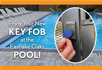 Eastlake Oaks Pool Key - Oldsmar, FL