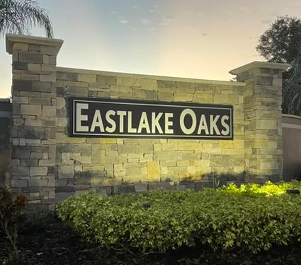 Eastlake Oaks Pylon - Oldsmar, FL